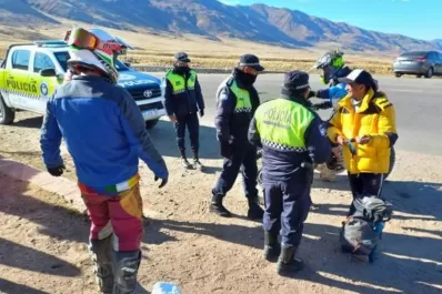Rescataron a ocho enduristas que se habían extraviado en el cerro Muñoz