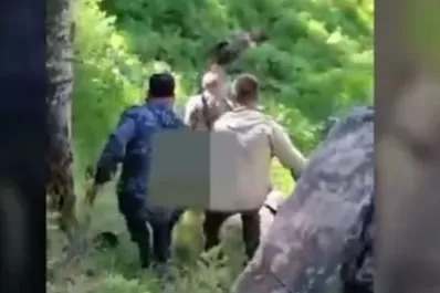 Ruso le disparó a un oso y cometió el error de darlo por muerto