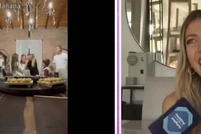 Video: la insólita reacción de Oscar Ruggeri al enterarse del embarazo de Cande