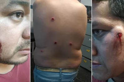 Video: denuncian represión policial contra obreros de un ingenio durante el paro de transportistas