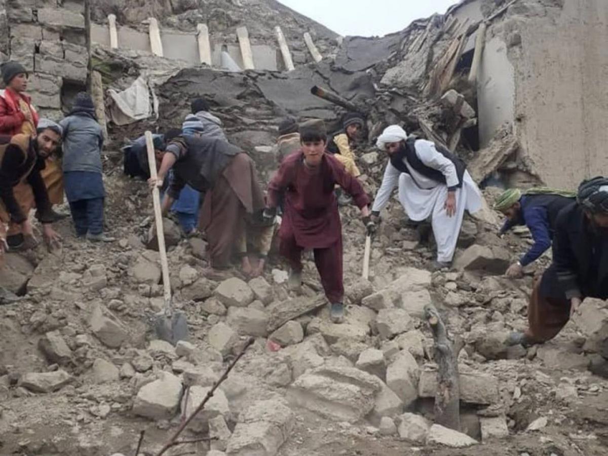 Terremoto en Afganistán.
