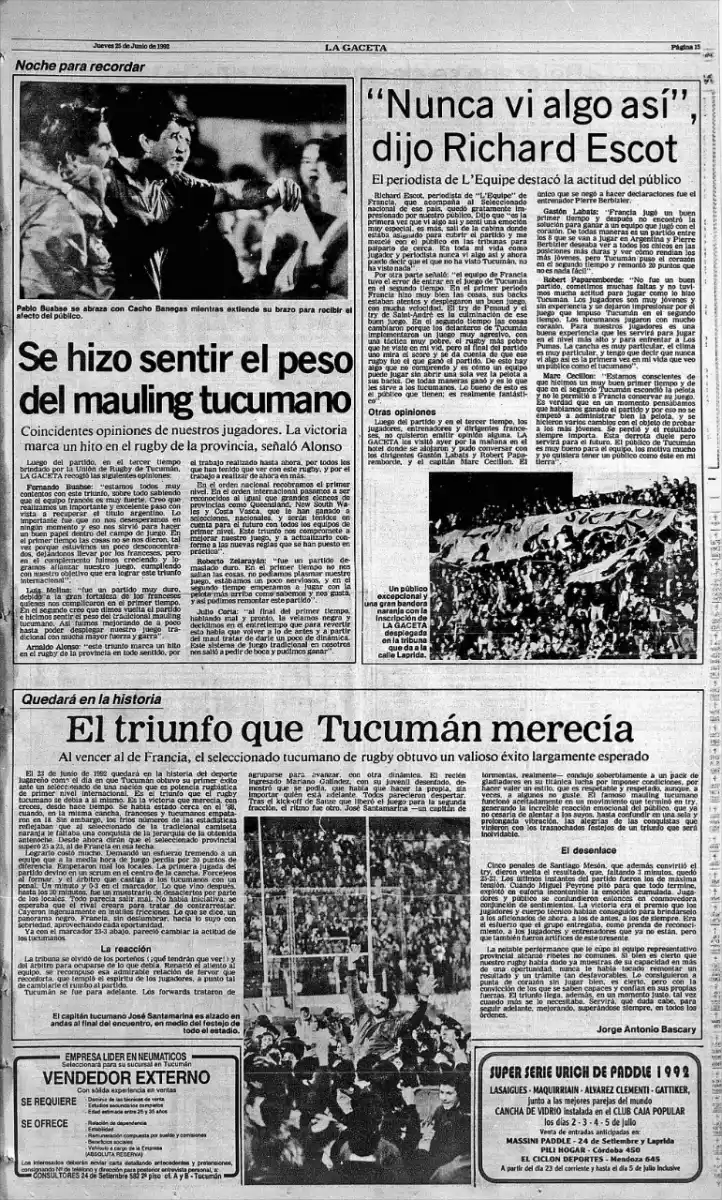 La crónica de la noche más gloriosa de Los Naranjas