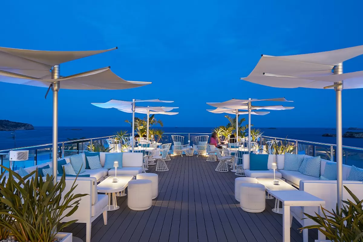 El hotel de Messi en Ibiza.