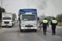 Por la falta de gasoil, transportistas de todo el país protestan en el Obelisco de Buenos Aires