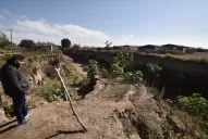 En Alto El Puesto exigen que se cierre el gran socavón