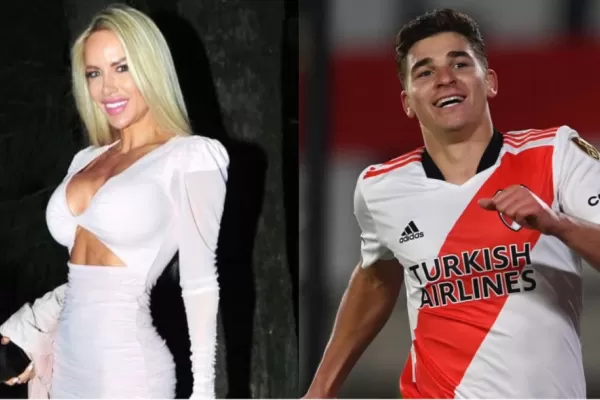 Luciana Salazar estaría en una relación con el futbolista Julián Álvarez