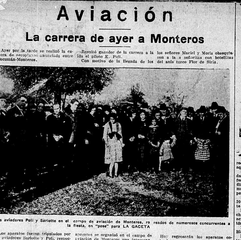  EN LA META. En Monteros el público se dio cita para recibir a los pilotos que recién habían llegado desde Tucumán. 