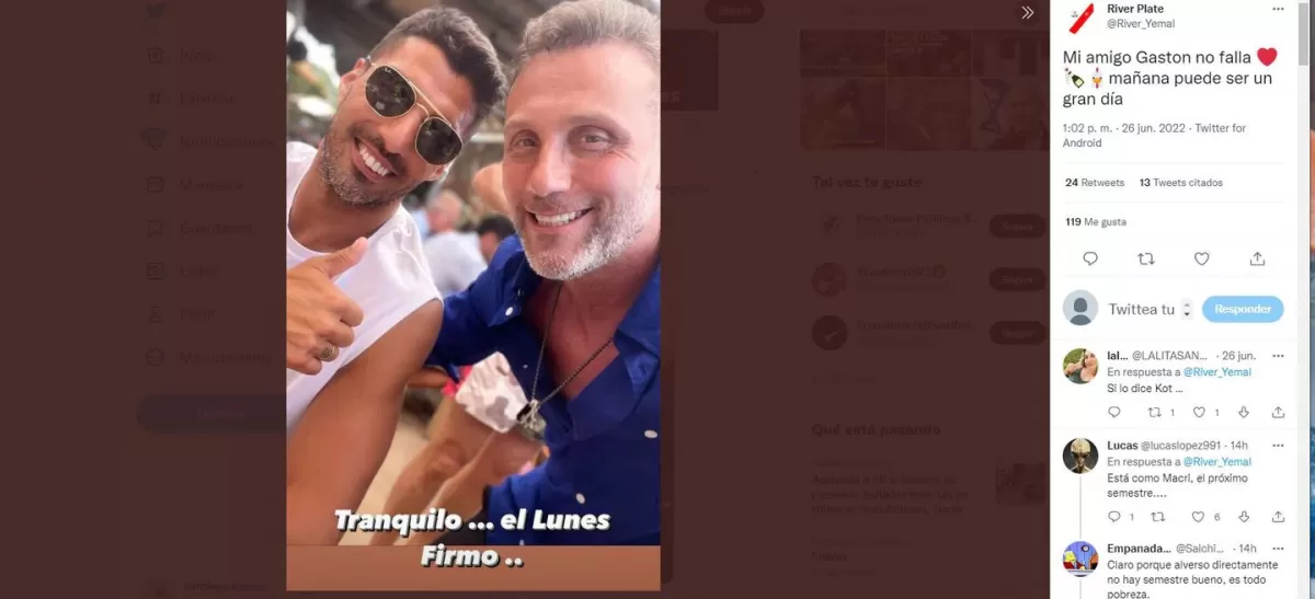 Un hincha de River se cruzó a Luis Suárez en Ibiza y recibió la respuesta más esperada: “el lunes firmo”