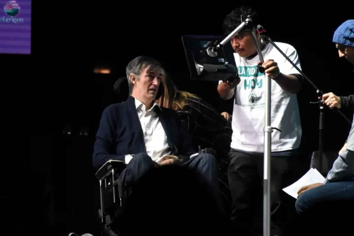 Esteban Bullrich: “yo no la dejo descansar a la ELA, me voy a dormir siempre diciéndole que le voy a ganar”