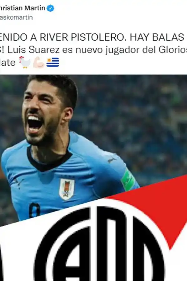 Un hincha de River se cruzó a Luis Suárez en Ibiza y recibió la respuesta más esperada: “el lunes firmo”