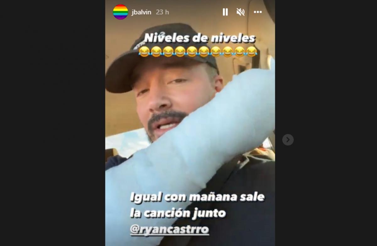J Balvin se cayó de un cuatriciclo en Córdoba, fue al hospital y no lo reconocieron