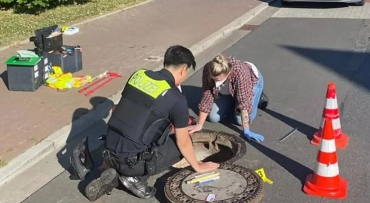 Niño cae en alcantarilla