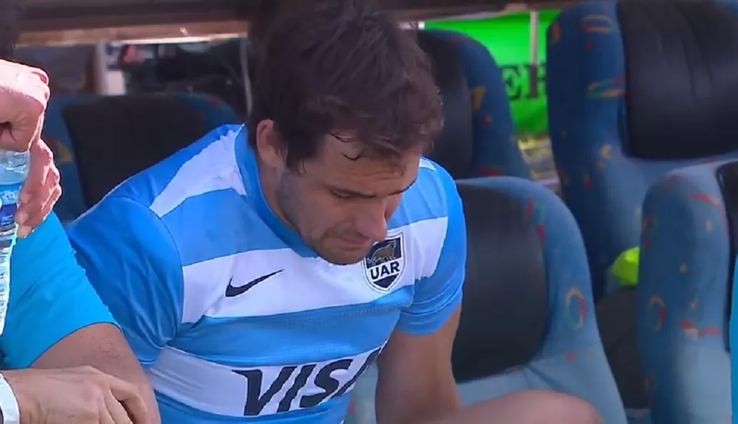 NICO SÁNCHEZ, TRAS SER REEMPLAZADO POR LESIÓN.