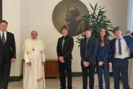 En el Vaticano, el papa Francisco se reunió con Elon Musk
