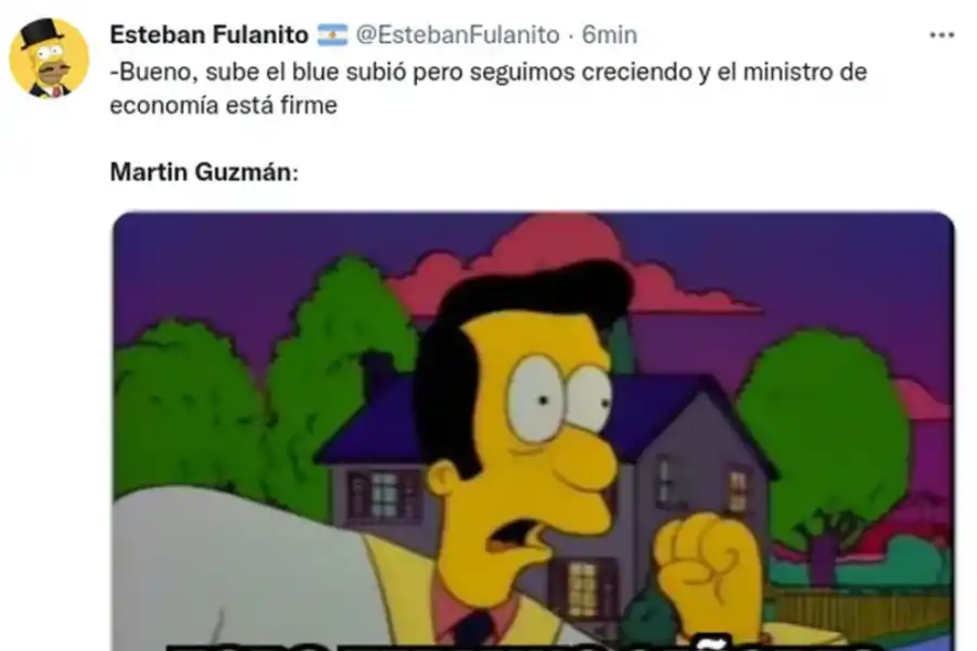Memes en Twitter por la renuncia de Martín Guzmán