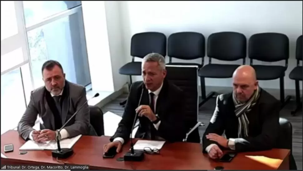 POR UNANIMIDAD. El tribunal integrado por los jueces Gonzalo Ortega, Rafael Macoritto y  Diego Lammoglia avaló la extradición del imputado. 