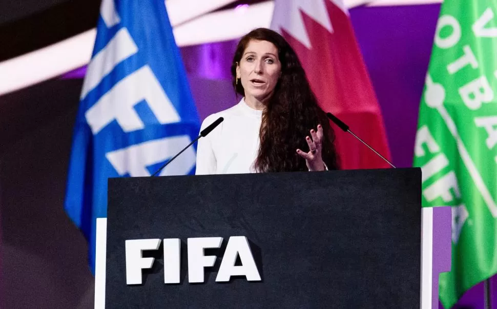 CONTUNDENTE. Cuando le tocó hablar en el Congreso de la FIFA, realizado en Doha, Klaveness criticó la elección de Qatar como sede del Mundial  