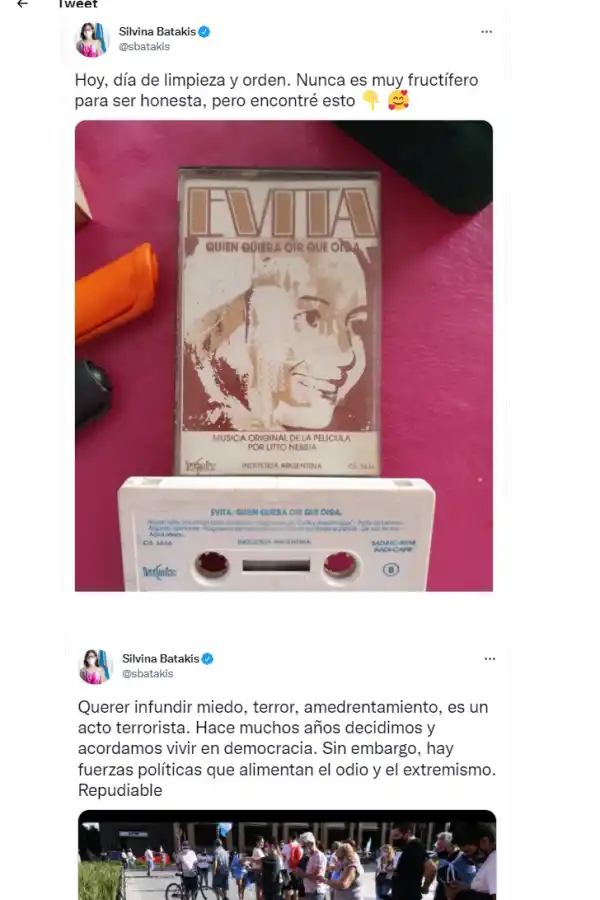 Cinco tuits que definen a Silvina Batakis, nueva ministra de Economía