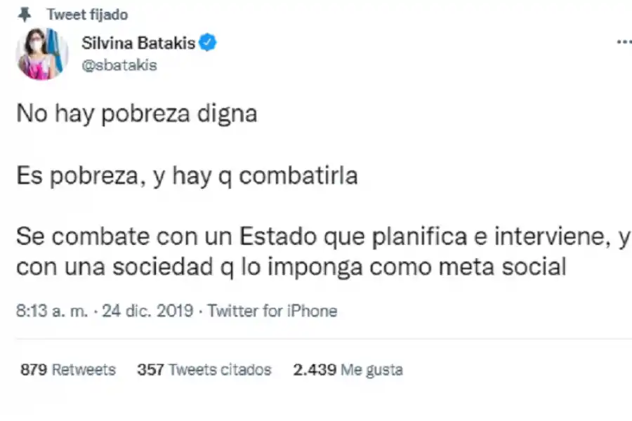 Cinco tuits que definen a Silvina Batakis, nueva ministra de Economía