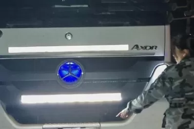 Un camionero amenazó con atropellar a una policía: terminó detenido