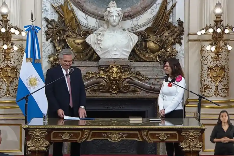 MINISTRA DE ECONOMÍA. Asumió Silvina Batakis.