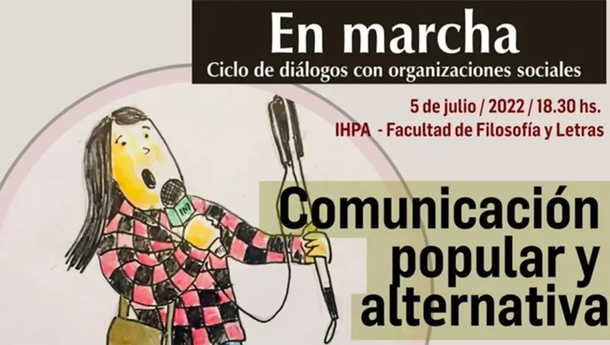 Comunicación popular y alternativa, segundo debate del ciclo En Marcha en la UNT