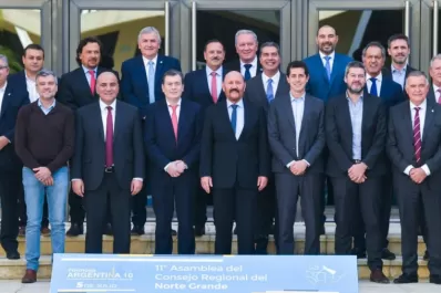 Los gobernadores del Norte Grande respaldaron a la nueva ministra de Economía