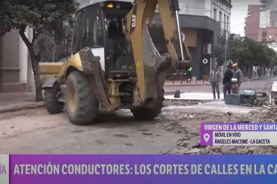 ¡Atención conductores! Estos son los cortes de tránsito en el microcentro