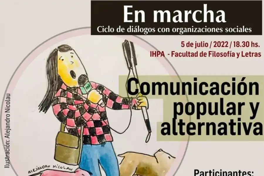 Comunicación popular y alternativa, segundo debate del ciclo En Marcha en la UNT