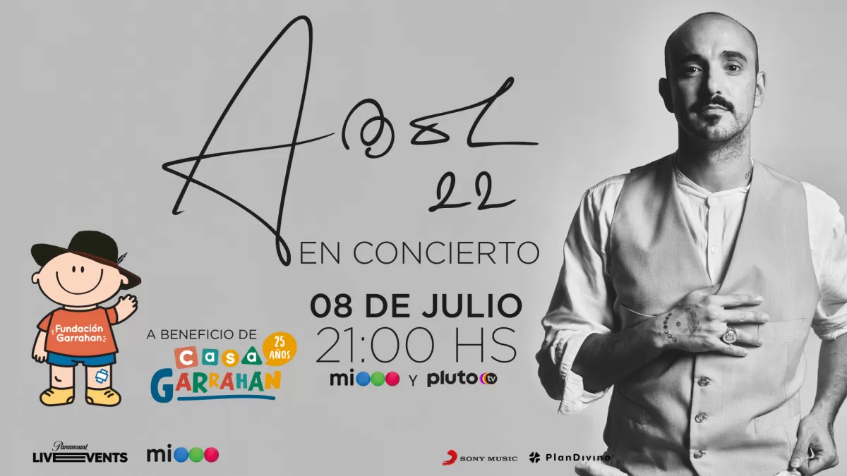 El show de Abel Pintos en Concierto será transmitido en vivo por TV