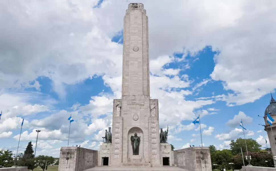 El Monumento a la Bandera, en Rosario