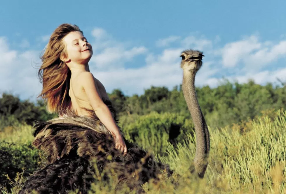 La niña de la selva.