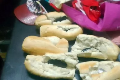 En un pan intentó pasar drogas para un familiar preso