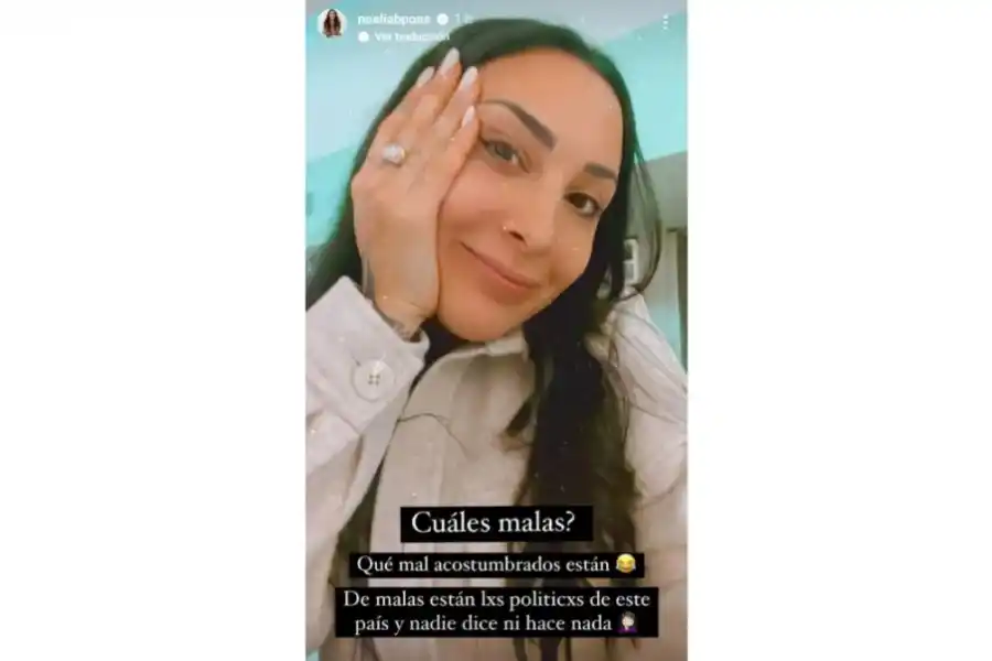 Los posteos de Noelia Pons.