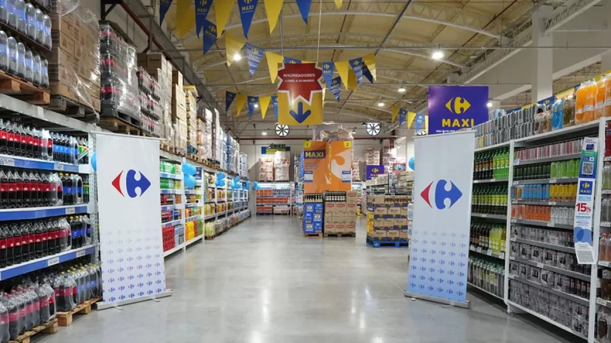Carrefour congeló el precio por tres meses de 1500 productos de su línea.