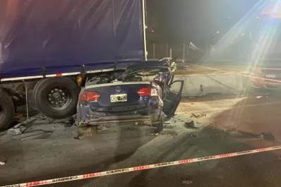 Choque en Panamericana: el desesperado mensaje de una de las víctimas a su mamá