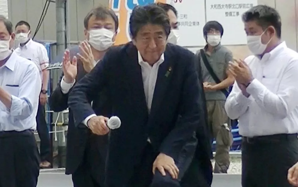 Shinzo Abe.