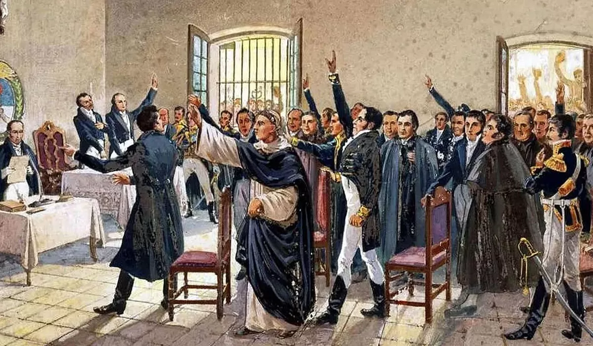 EN 1816. En la casa de Francisca Bazán, 29 congresistas declararon nuestra independencia de España.