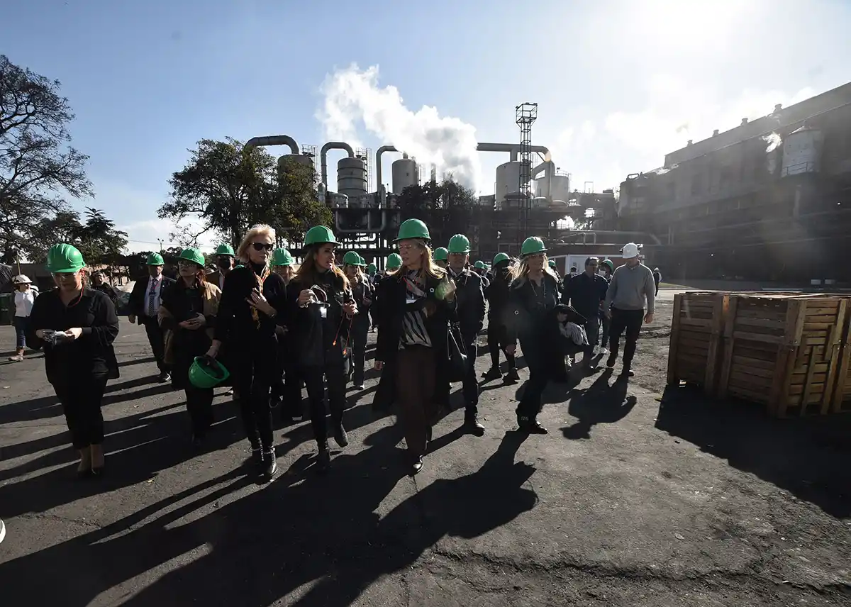 INDUSTRIA MADRE. Los parlamentarios recorrieron el ingenio La Florida. 