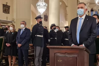 El cálido saludo entre Jaldo, Manzur y Alfaro