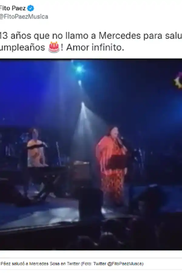 Mercedes Sosa hubiera cumplido 87 años: músicos y famosos la recordaron en las redes