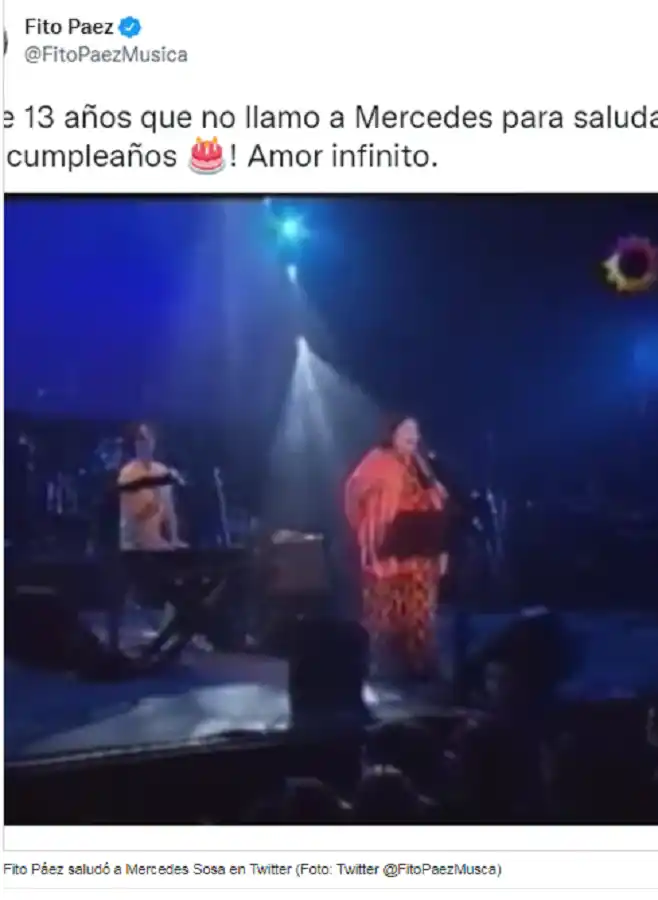 Mercedes Sosa hubiera cumplido 87 años: músicos y famosos la recordaron en las redes