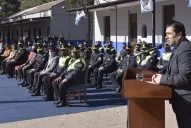 Mansilla encabezó el acto por el 15º aniversario de la División Trata y Violencia de Género