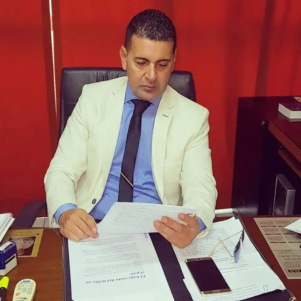 El abogado Alfredo Aybar.