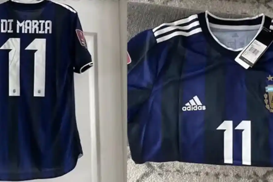 Así sería la camiseta suplente de la Selección argentina para Qatar 2022