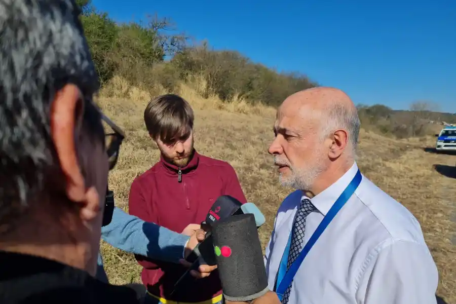 El fiscal Ernesto Salas López. 