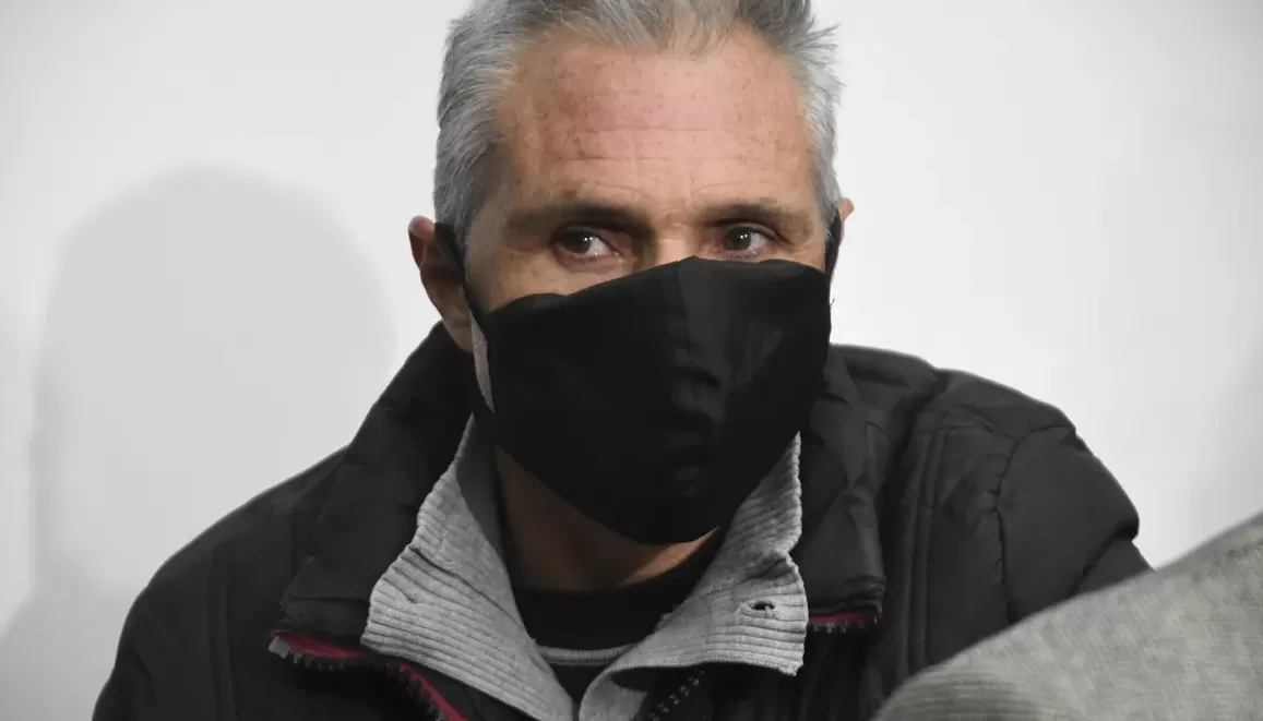 Nicolás Pachelo durante el juicio