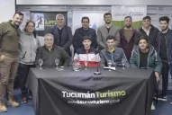 Mansilla encabezó el lanzamiento del Torneo de Pádel Masculino