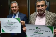 Dos ediles capitalinos se comprometen a no hacer pintadas políticas en el espacio público