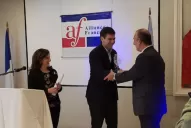 En la Alianza Francesa distinguen a Daniel Dessein, presidente del Directorio de LA GACETA